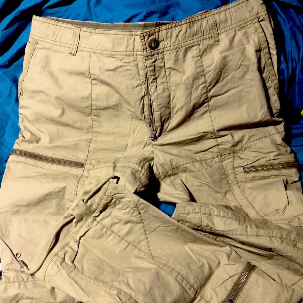 🛑SOLD🛑 missed out! 🔥RLX tan cargo/utility pants NWT🔥 38/32 straight